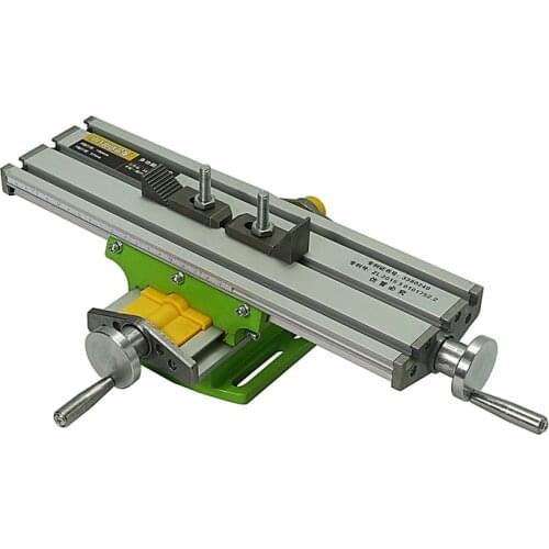 LY6330 multifunction Milling Machine Bench drill Vise Fixture worktable X Y axis adjustment Coordinate table for Milling Machine