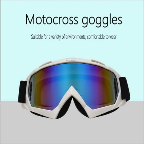 Motorcycle Goggles Off-Road Motorcycle Goggles Outdoor Windproof Mirrors Helmet Glasses Riding Ski Goggles