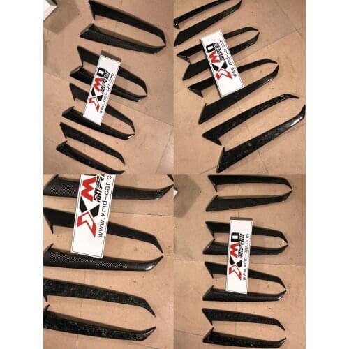 Latest Design 2021 Factory Carbon Fiber Scoops Side Vents Air Intake Kit For Lamborghini Gallardo LP540 LP550 LP560 LP570