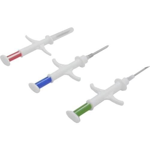 200pcs/lot 134.2KHz ISO FDX-B Animal Dogs 2.12X12 Pet Microchips Transponder Syringe animal Id Implantable Syringe injector
