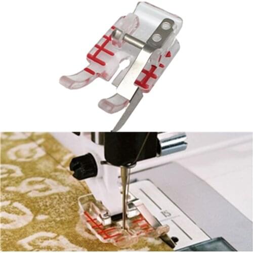Sewing Accessories Clear 1/4" Piecing Guide foot for Husqvarna Viking Emerald 116,118,122 # 4129274-45 412927445 5BB5557