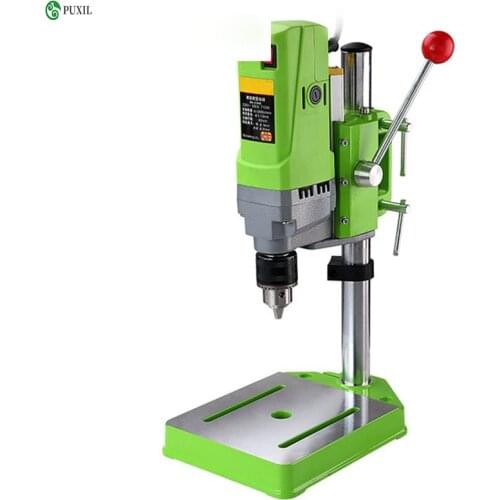 Drilling Machine 220V 710W Drill Press Bench Small Electric Drill Machine Work Bench Gear Drive For DIY Wood Metal Electric