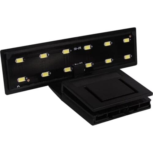 LED Aquarium Light Clip on Small Led Light for Planted Saltwater Freshwater Fish Tank Aquarium Decorative Lamp DO