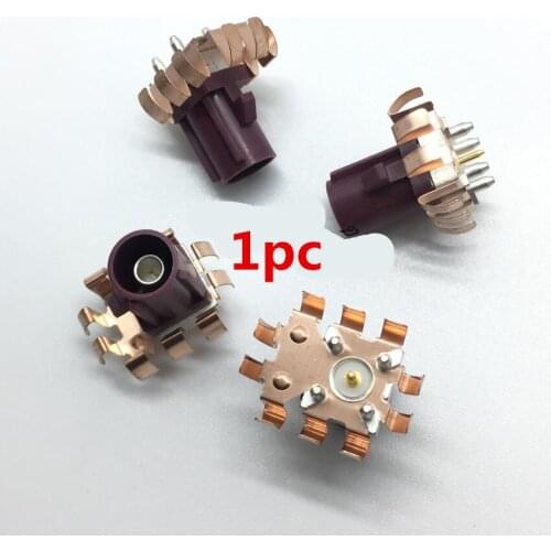 1pc for AMPHENOL original FAKRA-D type G socket car antenna radio vertical male head connector
