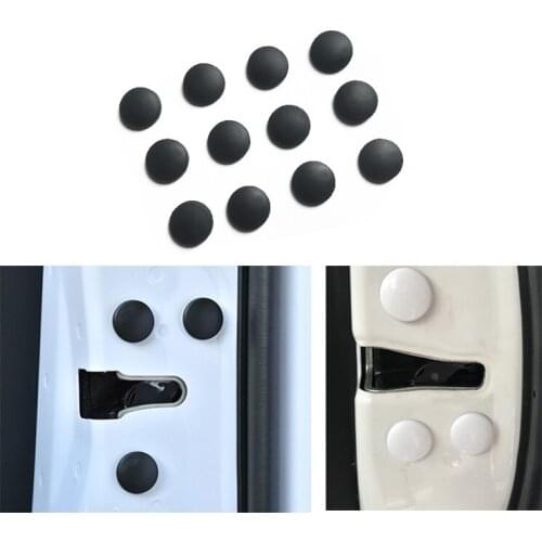 12pcs Auto Door Lock Cover Screw Protection Cap Car Sticker For Mazda 2 3 6 CX4 CX-5 CX-9 Axela Atenza Car Styling Dropshipping