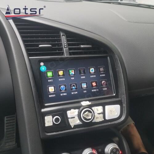 Original sty For Audi R8 2007-2014 Android Car Radio Auto GPS Navigation Stereo Head Unit Multimedia Player Tape Recod carplay