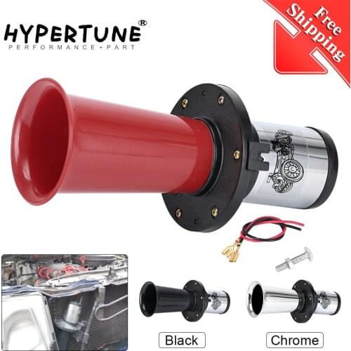 Car Air Horn Antique Ahooga Klaxon 12V Vintage OO-GA Classical for Ford Model T Style Old School Chrome 110DB Motorbike HT-LB03