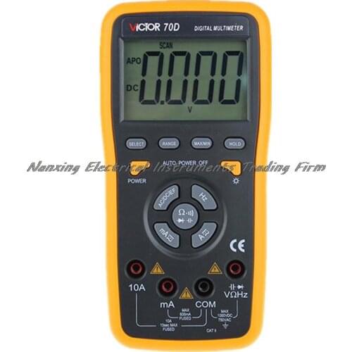 Fast arrival VC70D smart million with table 60000UF capacitance / frequency / backlight display