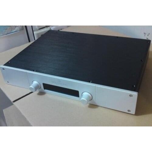 GAOWEN-G All Aluminum Enclosure Preamplifier Chassis DIY Pre-Amp Case Amplifier Box 430MM*70MM*308MM