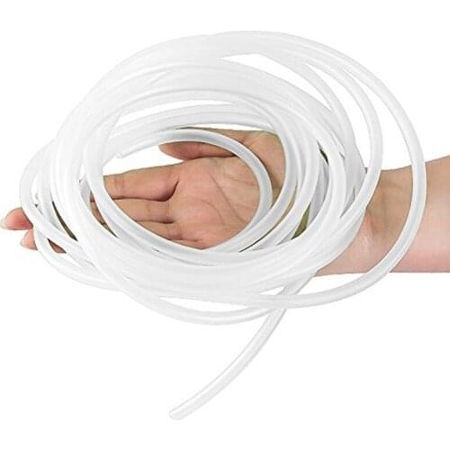 Aquarium 1m/3m/5m/10m Oxygen Pump Hose Air Bubble Stone Aquarium Fish Tank Pond Pump Tube 4*6mm White Black Color