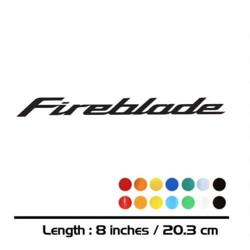 Motorcycle sticker accessories bike Fuel tank Wheels helmet notebook Luggage reflective MOTO decal For Honda CBR1000RR Fireblad