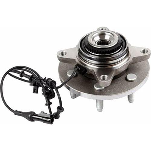 Front Wheel Bearing & Hub For Ford Expedition Lincoln Navigator 4x4 4WD 2003 2004 2005 2006