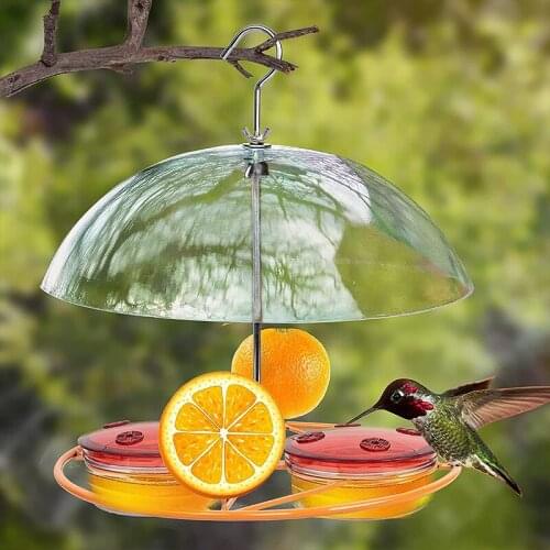 Hanging Wild Birds Oriole Feeders Jelly and Oranges Bird Feeder Easy to Clean Spring Summer Decor Hummingbird Feeders MUMR999