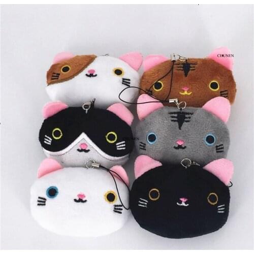 Little 6CM Approx. 6Colors , New Cat Stuffed Toy , Animal Plush Key Chain Doll