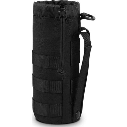 Tactical Molle Water Bottle Pouch Upgraded Travel Water Bottle Holder Bag Outdoor Hydration Carrier for Camping Hiking Fishing