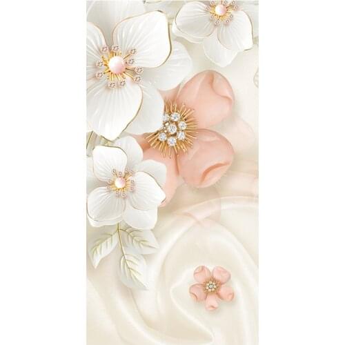 Three Dimensional Relief Flowers Diamond Painting Round Full Drill Floral Nouveaute DIY Mosaic Embroidery 5D Cross Stitch Gifts