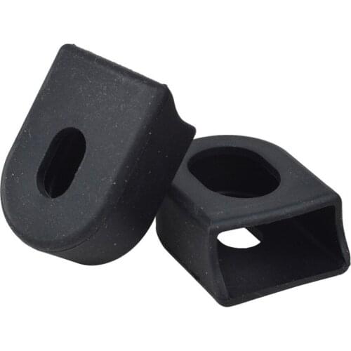 Bicycle Crank Protector Mountain Bike Carbon Fiber Fixed Gear Pedal Crank Case Protector Cover Cap Bicycle Crank Protector #5