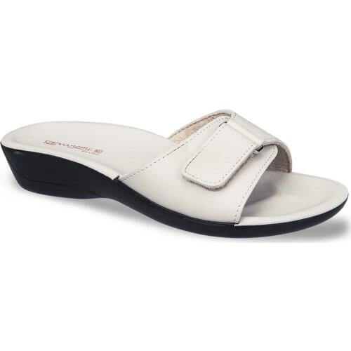 CEYO SİENA-4 Women Slippers Slipper Casual Artifical Leather Beige Red Black Home Wear Fashion Summer