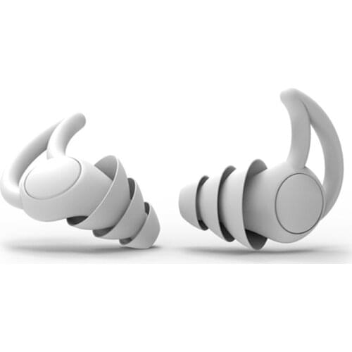 1 Pair Sleeping Ear Plugs Soft Silicone Ear Plugs Environmental Waterproof Dust Proof Sports Swimming Ear Plugs Swimming Earbuds