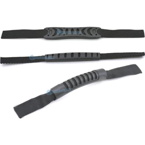 1 Pcs / Lot Black Plastic Suitcase Baggage Handle Grip Spare Replacement Fix Holders Boxes Pull Carry Strap Repair Fittings