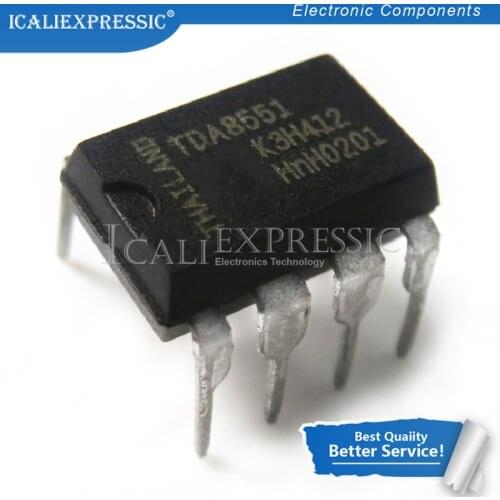 10PCS TDA8551 TDA 8551 DIP-8 In Stock