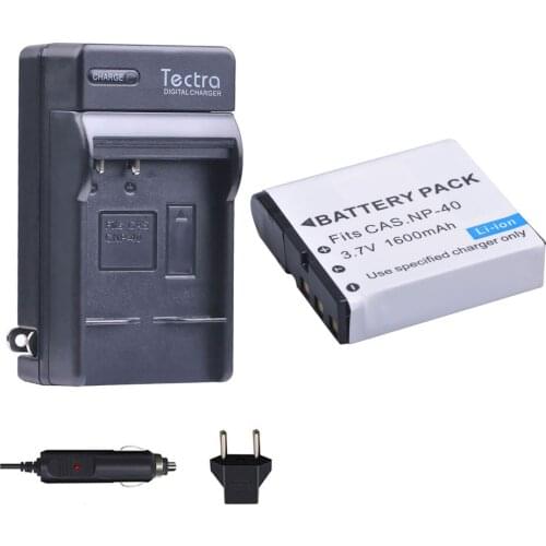 1600mAh NP-40 NP40 NP40 Battery for CASIO EX-Z30/Z40/Z50/Z55/Z57/Z750 EX-P505/P600/P700 PM200