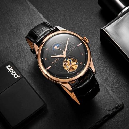 Bestdon Mens Gold Watch
