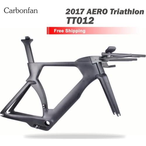 Carbonfan T700 Full Carbon Frame,High Quality Time Trial Bike Frame,Warranty 2 Years Triathlon Bicycle Frame,TT Frame Carbon
