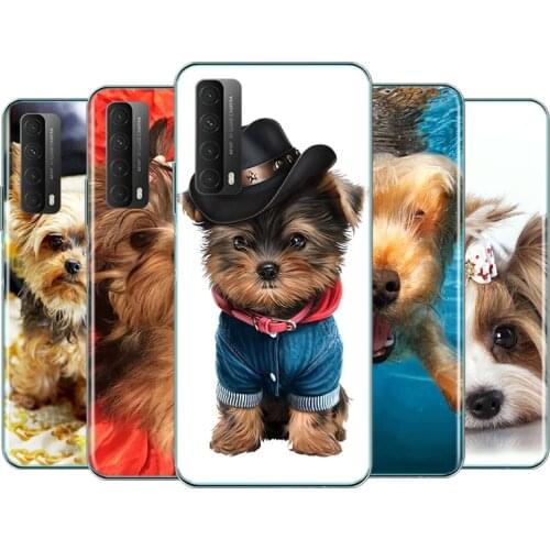 Yorkshire terrier dog puppy For Huawei Y9S Y6S Y8S Y9A Y7A Y8P Y7P Y5P Y6P Y7 Y6 Y5 Pro Prime 2020 2019 2018 Phone Case Cover