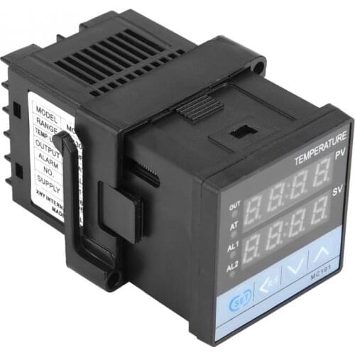 Digital PID Temperature Controller Relay/SSR Output 48mmx48mm Temperature Instrument MC101