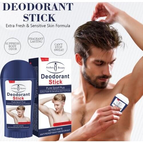 6pcs/lot Men Deodorant Stick Antiperspirant Stick Smelly Armpit Sweaty Smell Deodorant Cream Body Underarm Odor Remover 50g