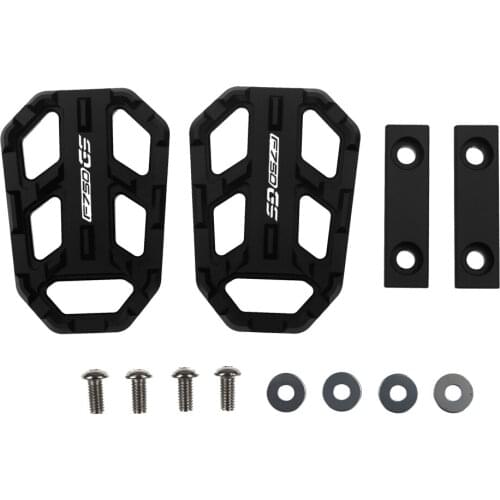 For F 750GS F750 GS F750GS 2013-2019 Motorcycle Accessories Billet Wide Footpegs Pedals Rest Widening Footpegs