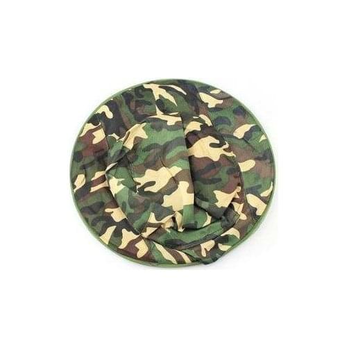 Beekeeping Cap Outdoor Camouflage Shawl Cap Field Anti Mosquito Bees Cap cong lin mao Fishing Sun-Protection Hw19025