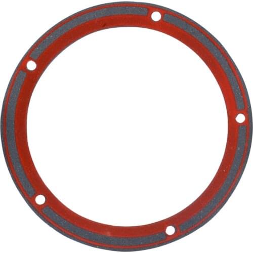 Motorcycle 5 Hole Clutch Derby Cover Gasket Ring Twin Cam with Silicone Bead for Harley 1999-2016 Big Twin Primary Cover