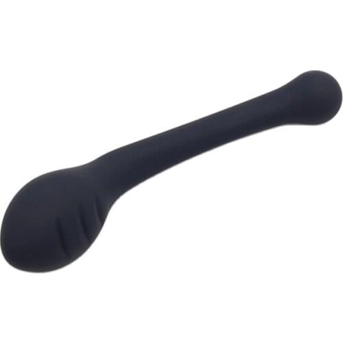 Wholesale Soft Silicone Anal Beads Balls Handheld Butt Plug Dual Head Stimulation Anus Sex Toy Prostate Massage Female Vagina Ma