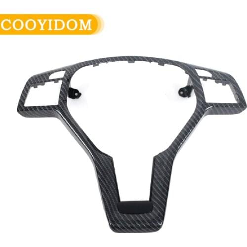 Car Steering Wheel Frame Trim Cover For Mercedes Benz AMG Style C E CLA CLASS W204 W212 W117 C172 C218 2012-2014 Car Accessories