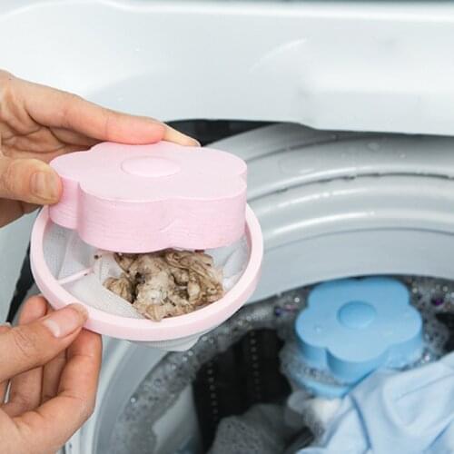 4Pcs Floating Pet Fur Catcher Filtering Hair Removal Device Wool Cleaning Supplies Washer Style Laundry Cleaning Mesh Bag Balls