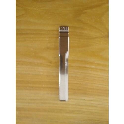 NO.20 Remotes Flip Blade 20# for KD Remote Key HU64 Uncut for Benz C E