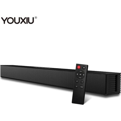 Home Theater TV SoundBar Wireless Bluetooth Speakers Wired Sound Bar Stereo Surround Built-in Subwoofer Support Optical/HDMI/AUX