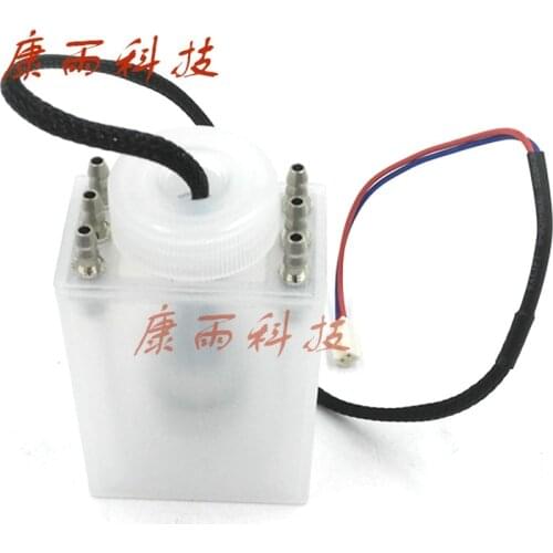 Solvent Printer Human Phaeton Infinity Allwin Ink Ciss Inkjet Sub Tank 6 Ways for Konica seiko Solvent Printhead Ink Sub Tank