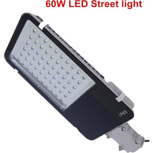 Super Bright 60W LED Street light DC12V DC24V AC85-265V LED Road light High quality LED Outdoor Street light DHL Free shipping