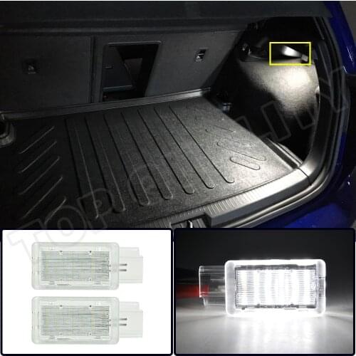 2X Rear Trunk Lamp For Chevrolet Camaro Corvette Cruze Opel Astra Cadillac ATS CT6 SRX XTS Buick LED Luggage Compartment Light