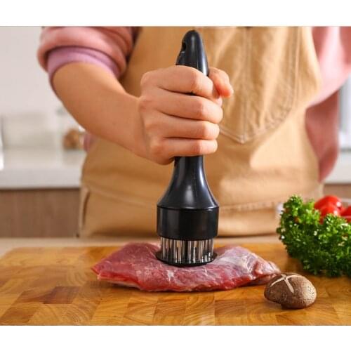 Stainless Steel Meat Tenderizer Needle Meat Hammer Tenderizer Cooking Tools Kitchen Tools Cooking Baking Accessories