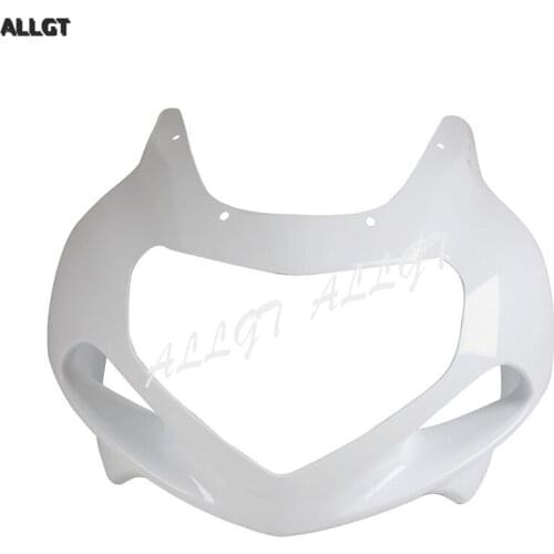 Injection Upper Front Fairing Nose Fit for Suzuki GSXR600 GSXR750 01-03 Unpainted White