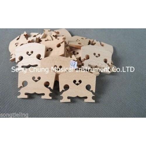 10pcs 48mm BAROQUE viola bridges fine maple laser precise