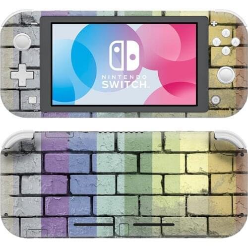 3 Styles Wall Style Vinyl Decal Skin Sticker For Nintendo Switch Lite NSL Console Protector Game Accessoriy