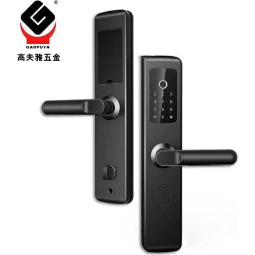 Biometric Fingerprint Lock Fingerprint Door Lock Touch Screen Keypad Password APP Unlock Security Smart Lock Electronic Lock