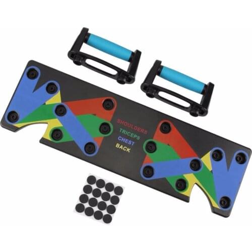 9 in 1 /14 in 1 Push Up Board with Instruction Print Body Building Fitness Exercise Tools Men Women Push-up Stands