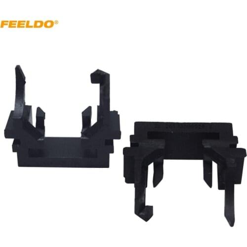 FEELDO 20Pcs Car H1 LED Bulb Adapter Holder Base For Ford Focus Fiesta Mondeo H1 Halogen Upgrade to LED Socket #AM5542
