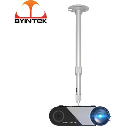 BYINTEK Mini Ceiling Mount Bracket, 20cm to 40cm Adjustable, for Mini Projector SKY GP70 K1 K2 K7 Y2 UFO R7 R9 R15 MOON M1080